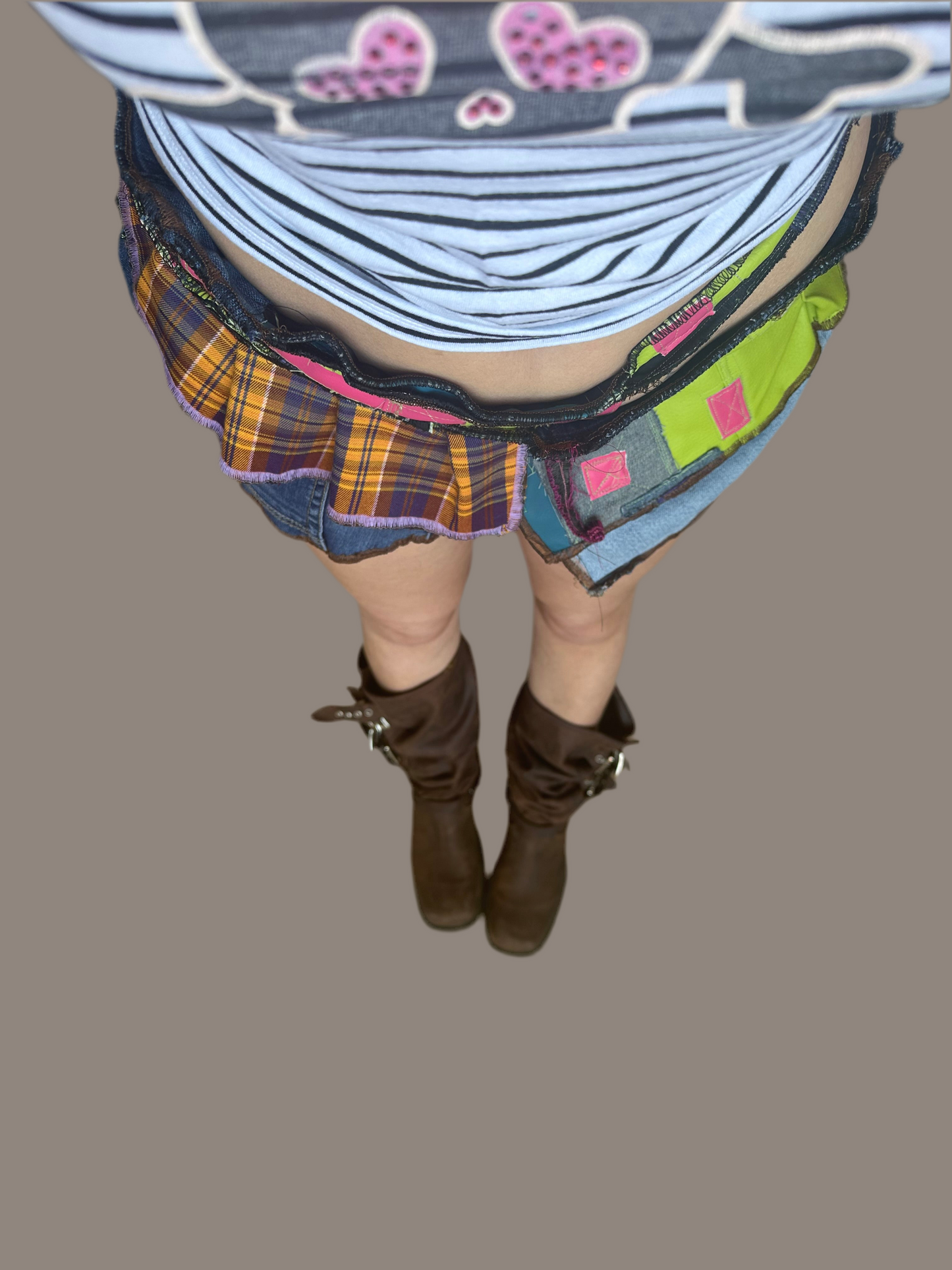 LEATHER SKIRT Reworking 2