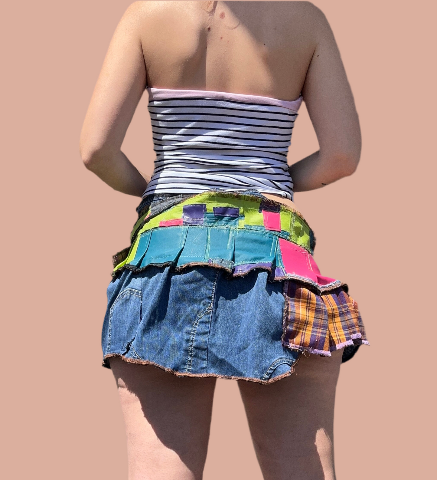 LEATHER SKIRT Reworking 2
