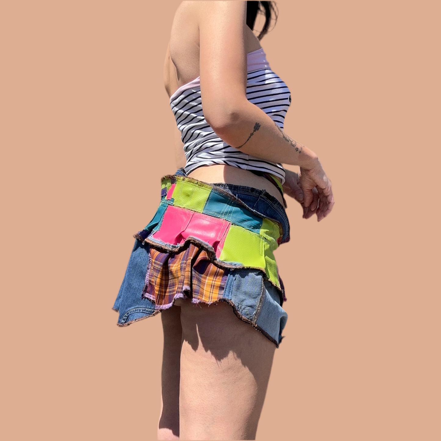 LEATHER SKIRT Reworking 2