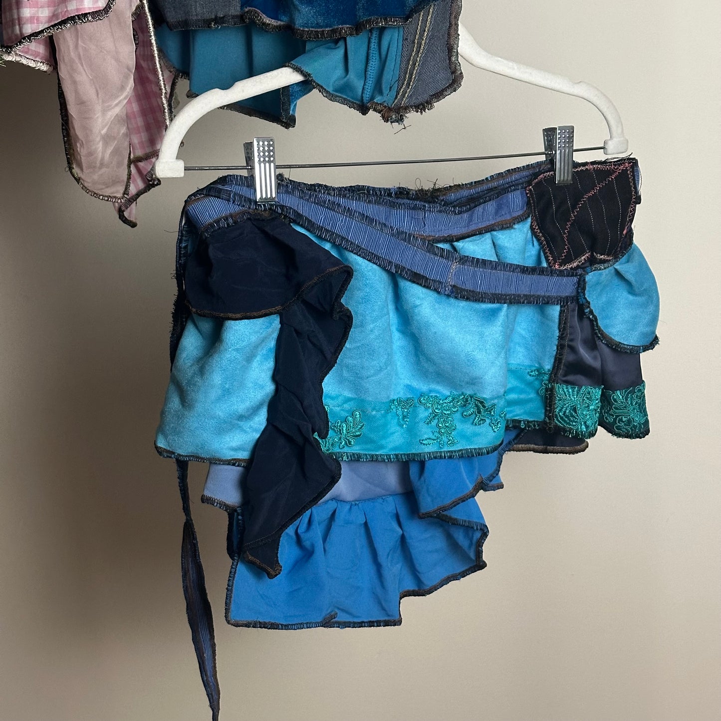 Azzurra- Skirt Handmade