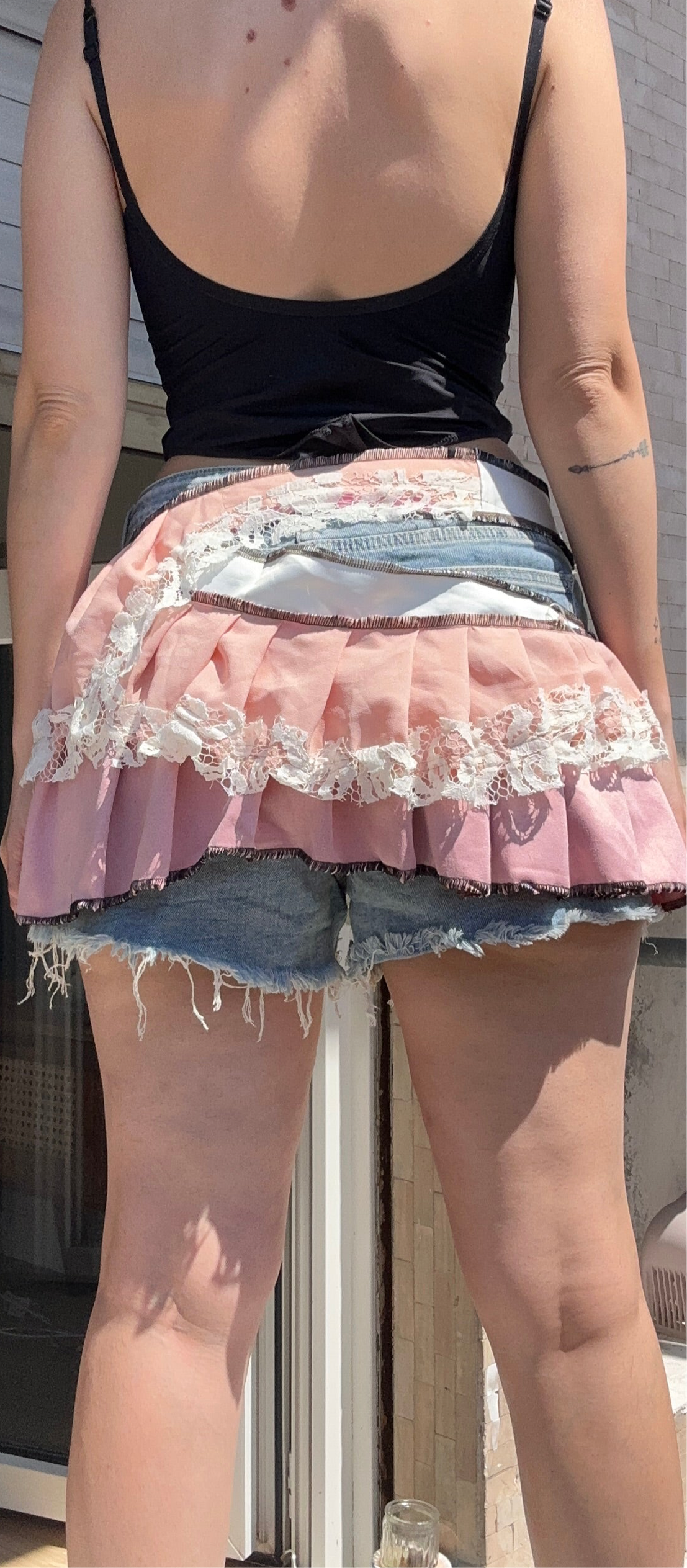 LEOPARD Skirt Handmade