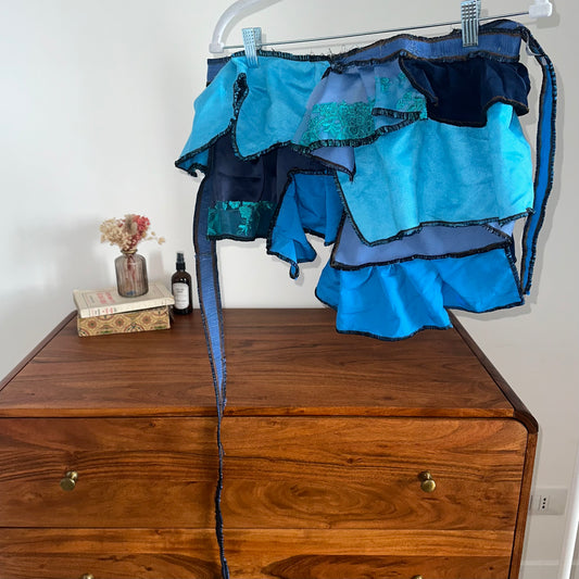 Azzurra- Skirt Handmade
